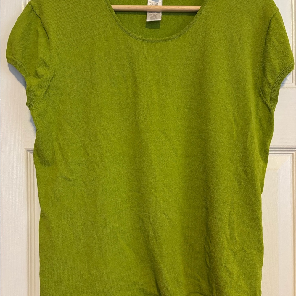 90s Lime Green Short Sleeve Tee
